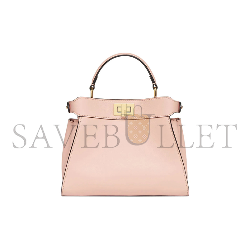 F**di nappa pocket mini peekaboo iconic satchel baby pink 8bn244amcxf0j2f (23*18*11cm)